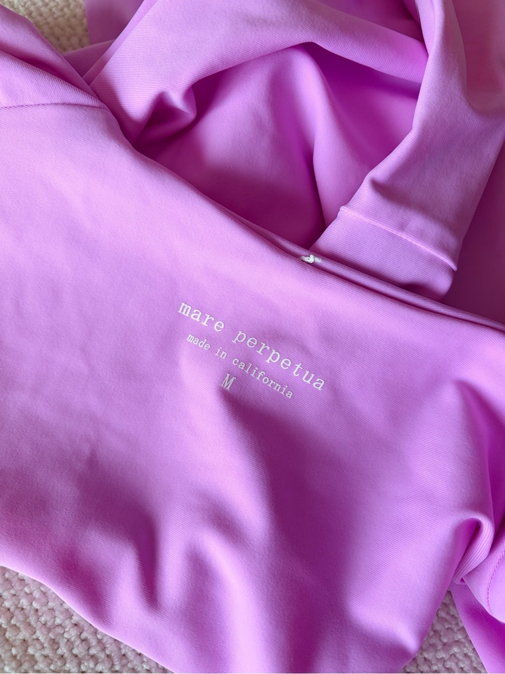 Free People Twist One-Piece Swimsuit in Orchid Pink — Size M (runs small) - Picture 5 of 10